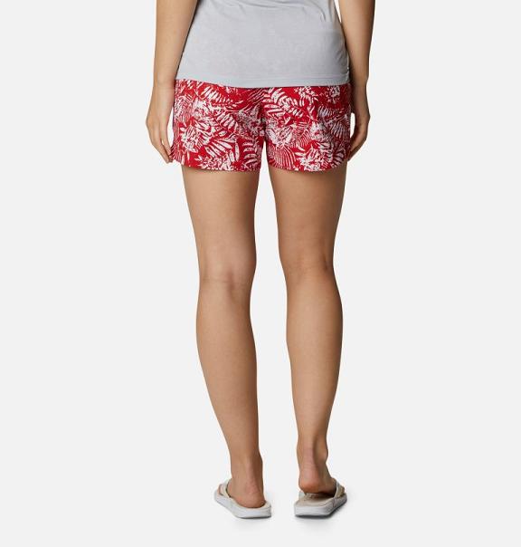 Columbia PFG Super Backcast Shorts Red For Women's NZ64259 New Zealand